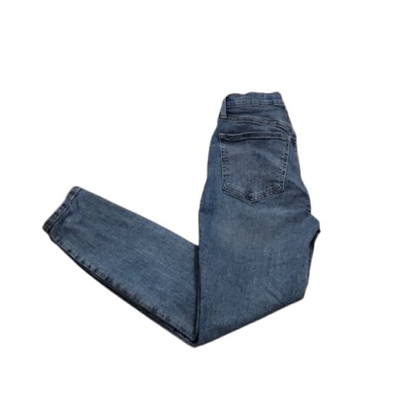 Lucky Brand Button Fly High Rise Bridgette Skinny Ankle Jeans - Picture 5 of 6